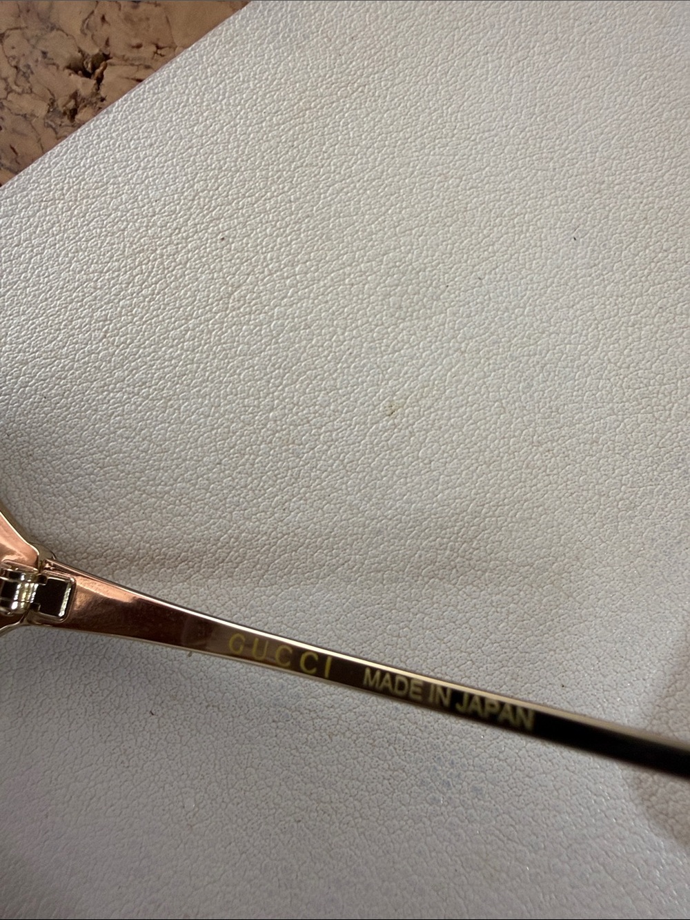 NEW Gucci GG0646S 002 Gucci-Logo Sunglasses Women's Gold/Brown Gradient 60mm - Picture 12 of 12
